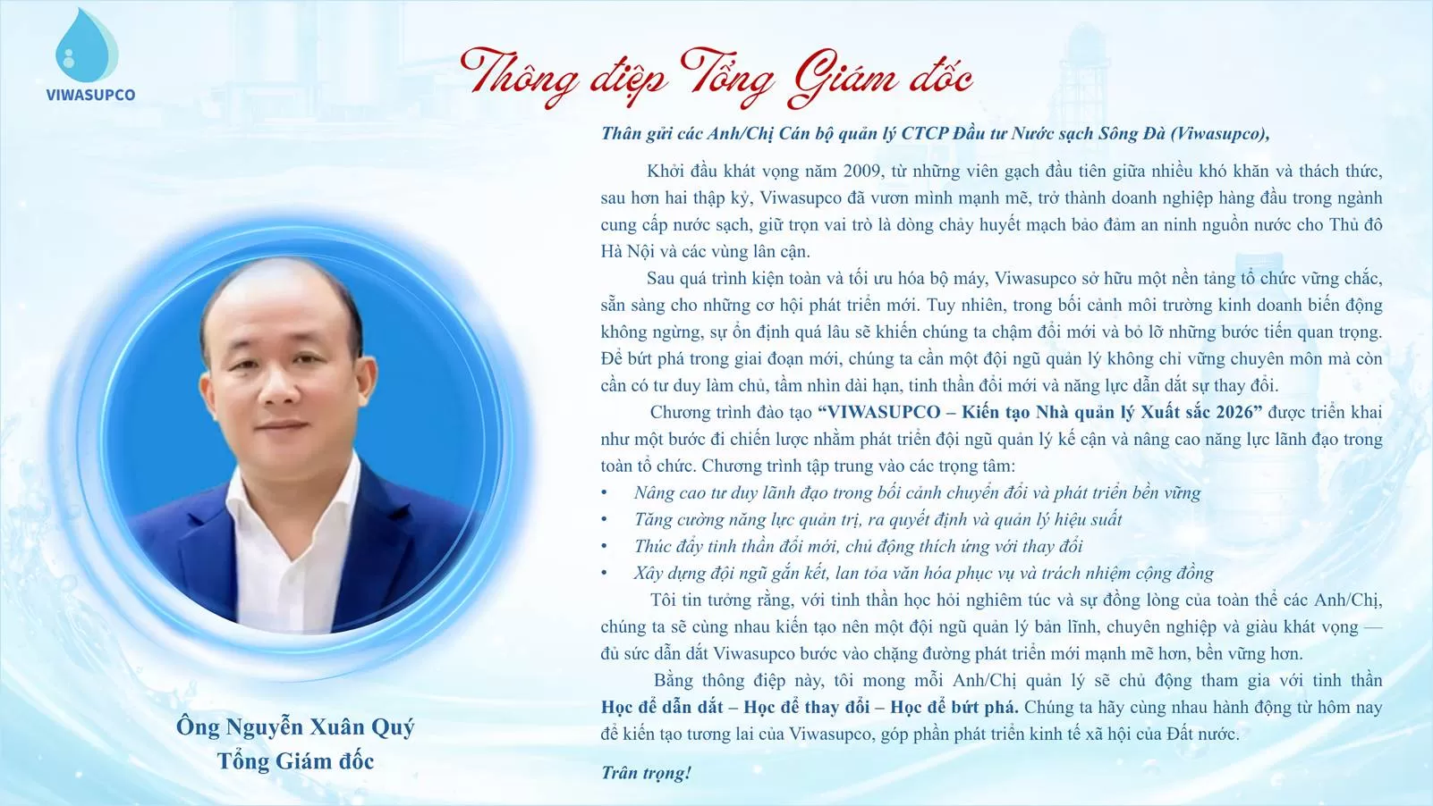 Kick off chương trình đào tạo 